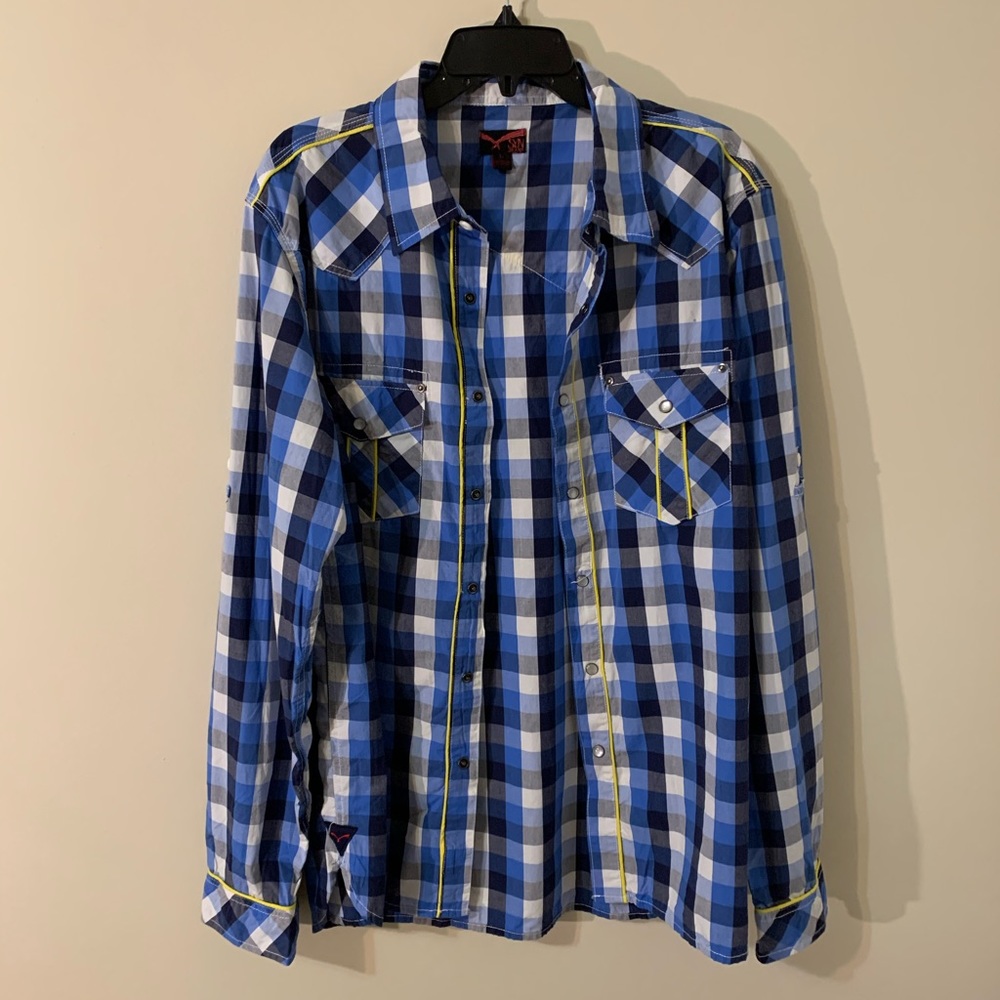Syn Jeans Men’s Snap Front Shirt